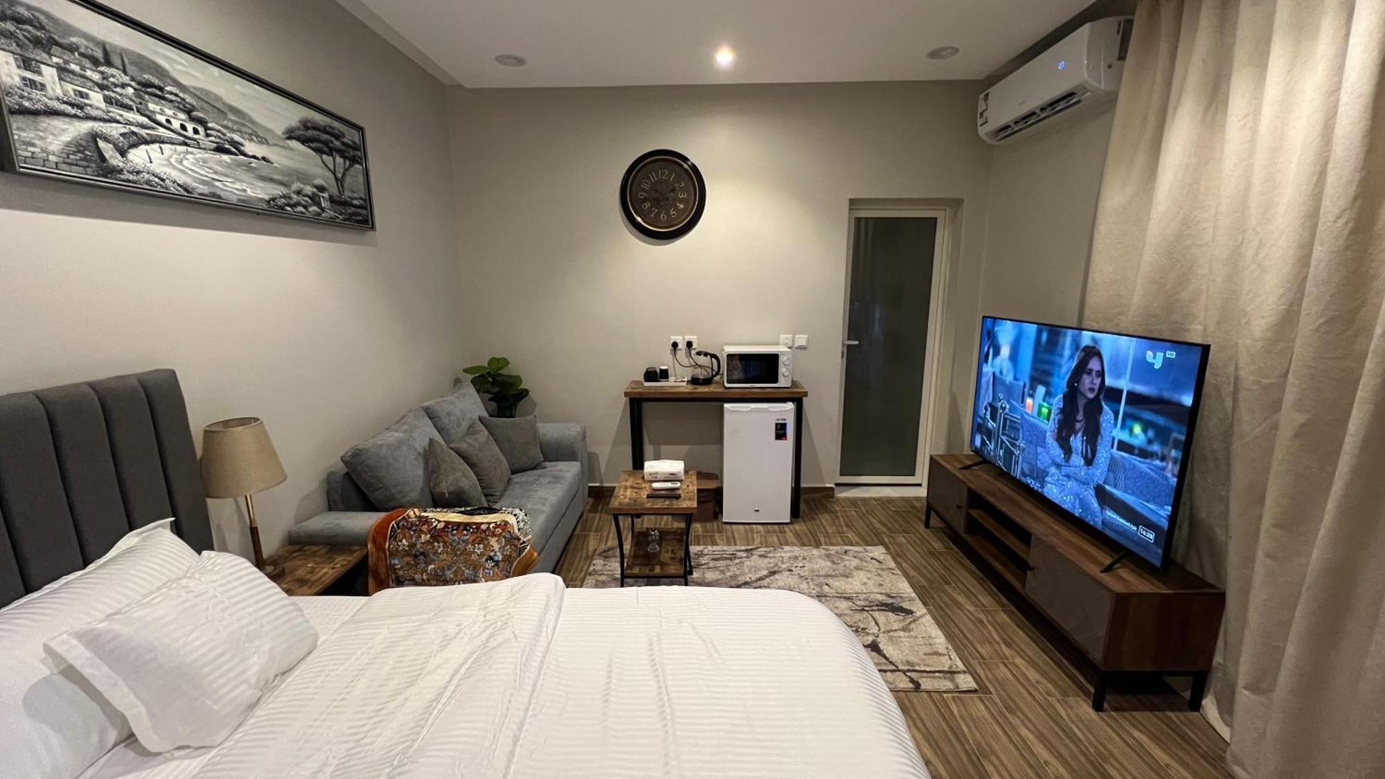 Apartment استديو راحة الجلسة
